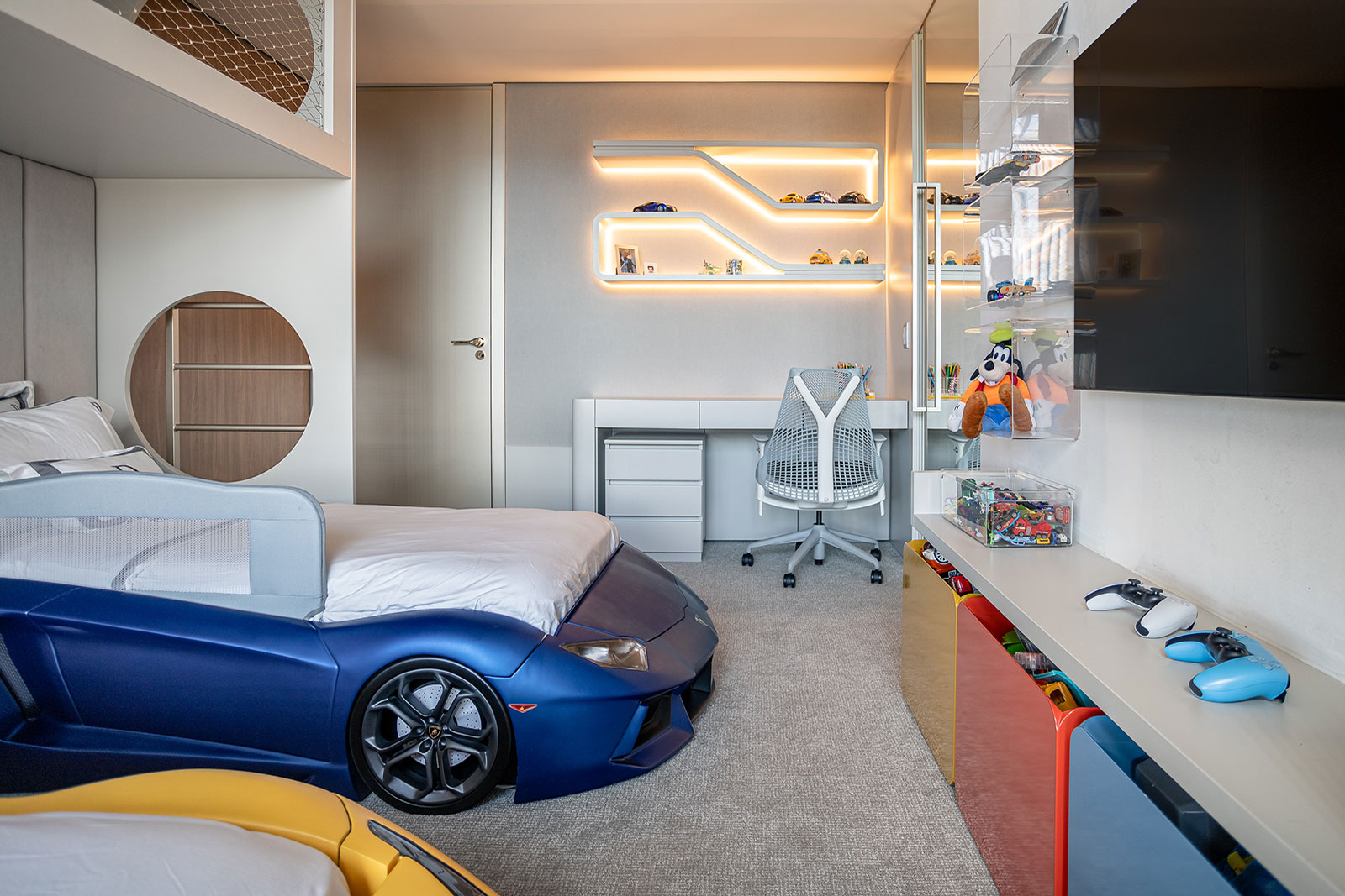 Imagens de dormitórios dos móveis andreatta