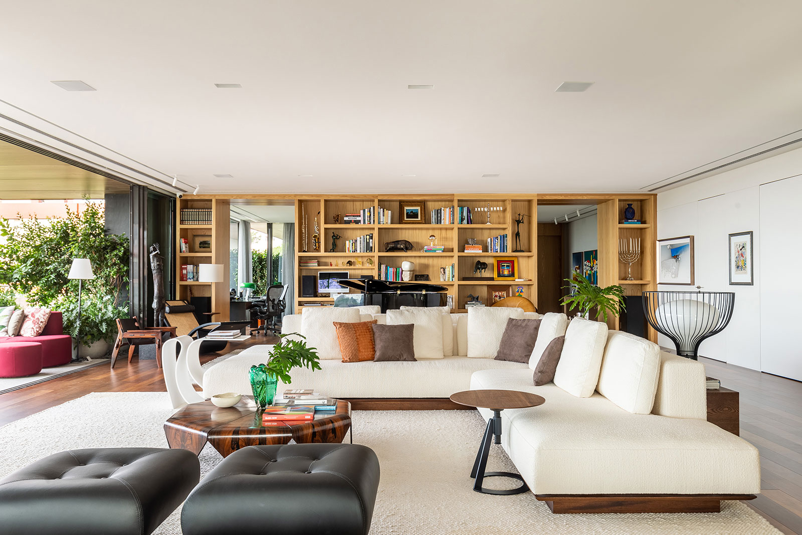 Imagens de estar social dos móveis andreatta