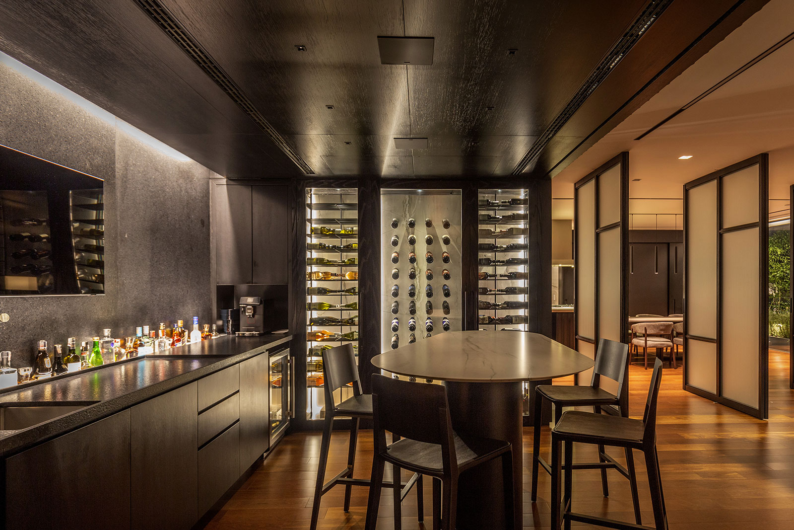 Imagens de estar social dos móveis andreatta