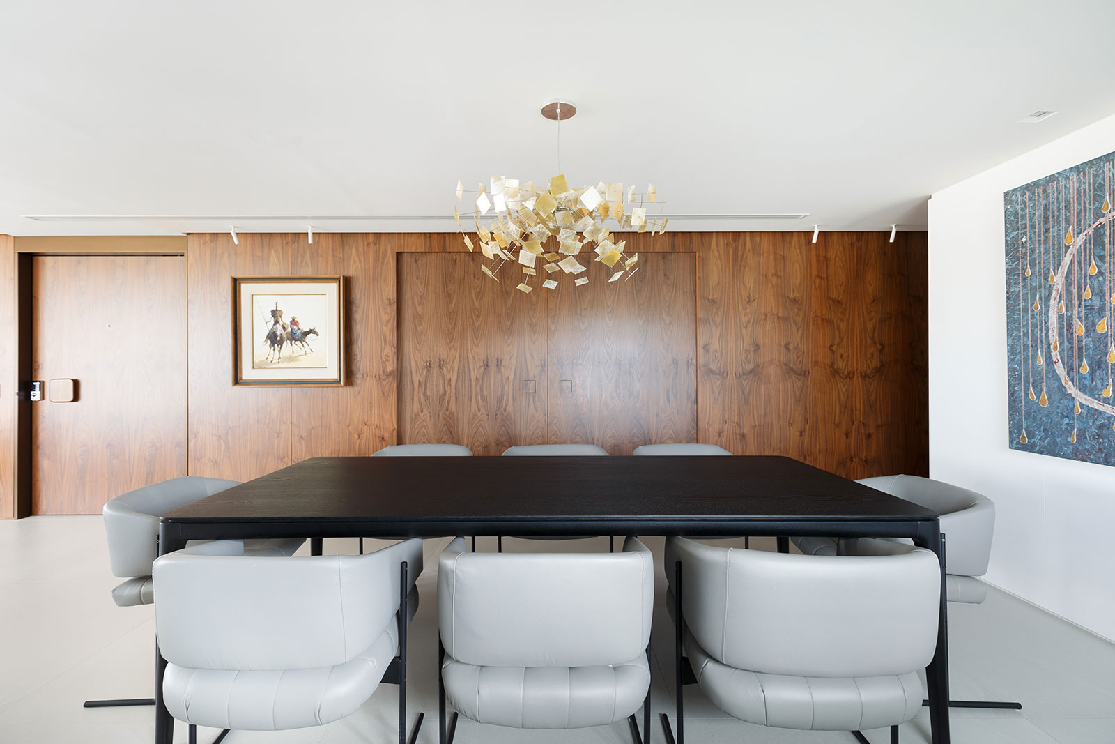 Imagens de estar social dos móveis andreatta