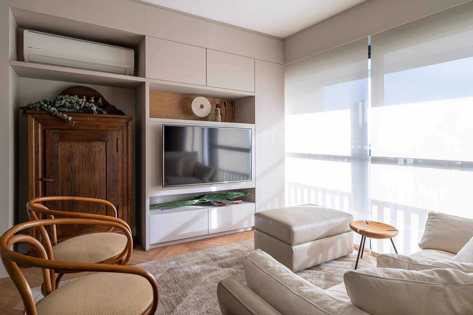 Imagens de estar social dos móveis andreatta